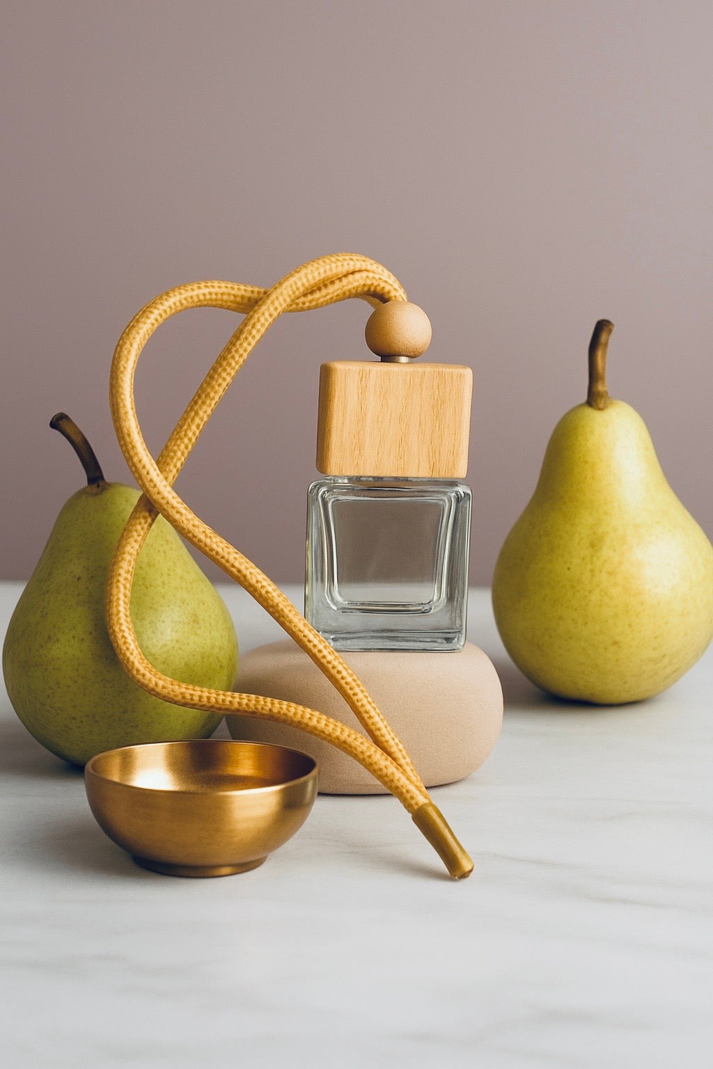 Poire et chèvrefeuille