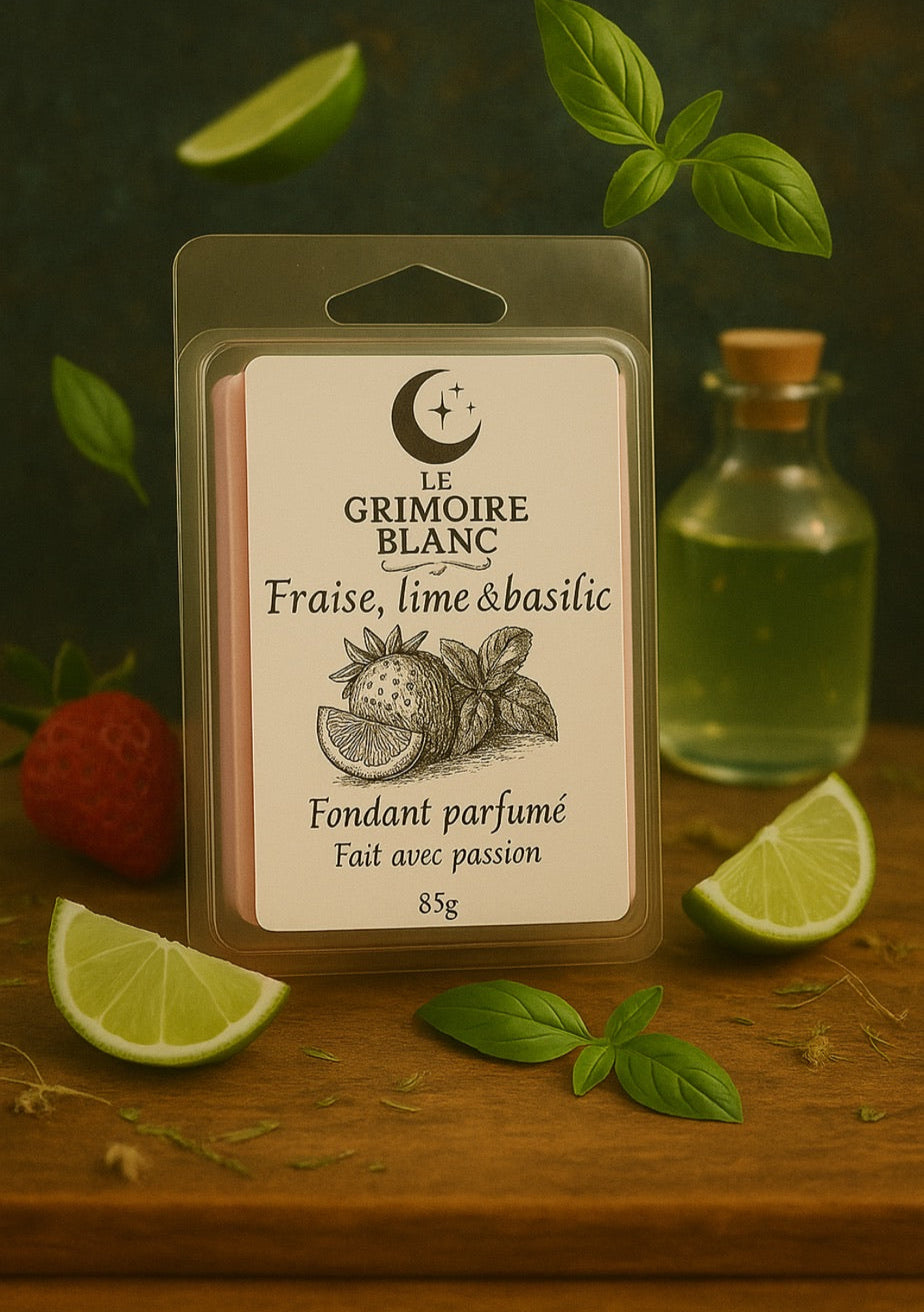 Fraise, lime & basilic